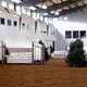 northwest view of large indoor arena